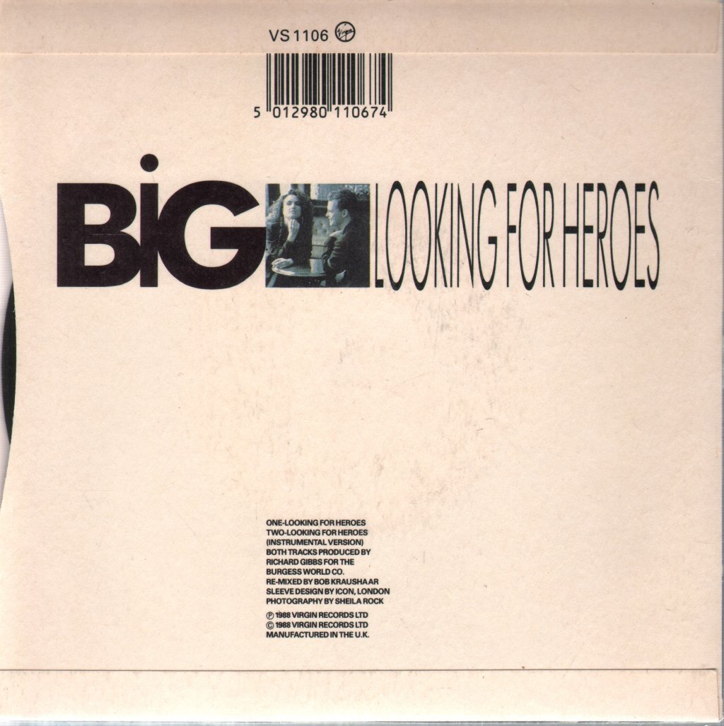 Big - Looking For Heroes - 7 Inch