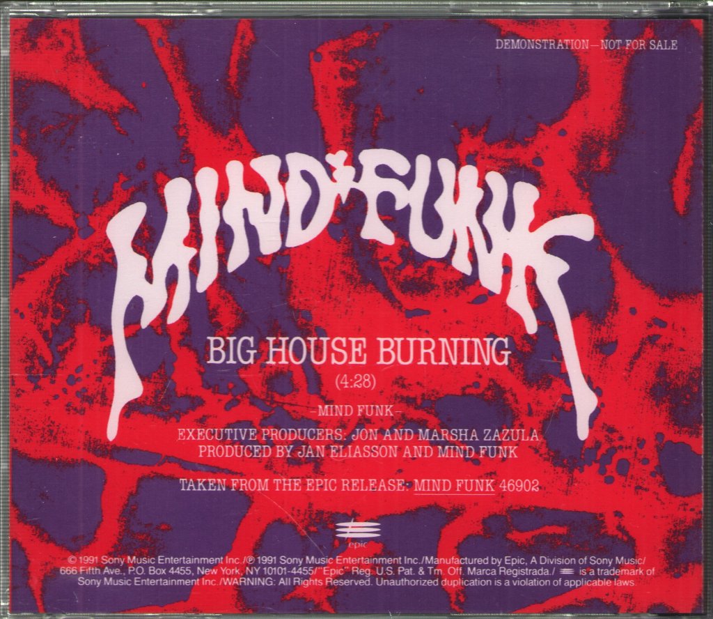 Mind Funk - Big House Burning - Cd