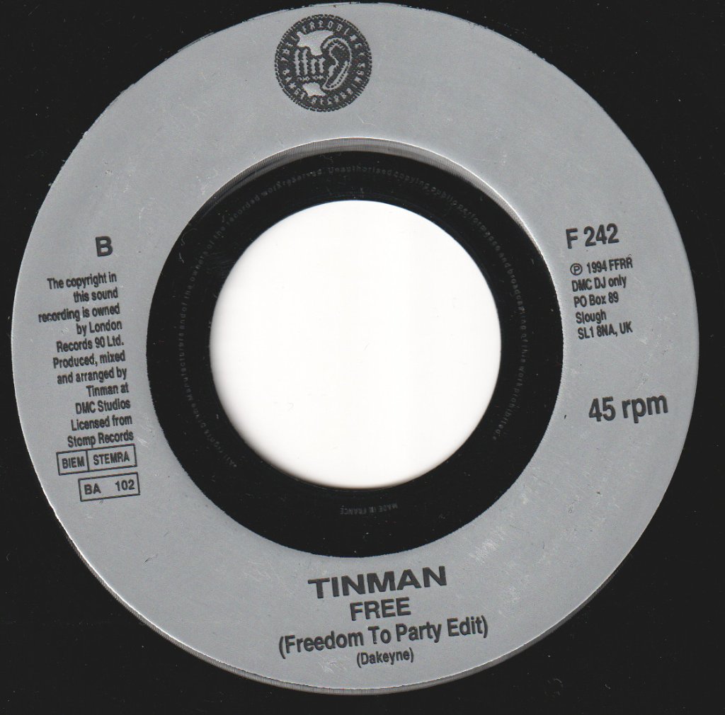 Tinman - Eighteen Strings - 7 Inch