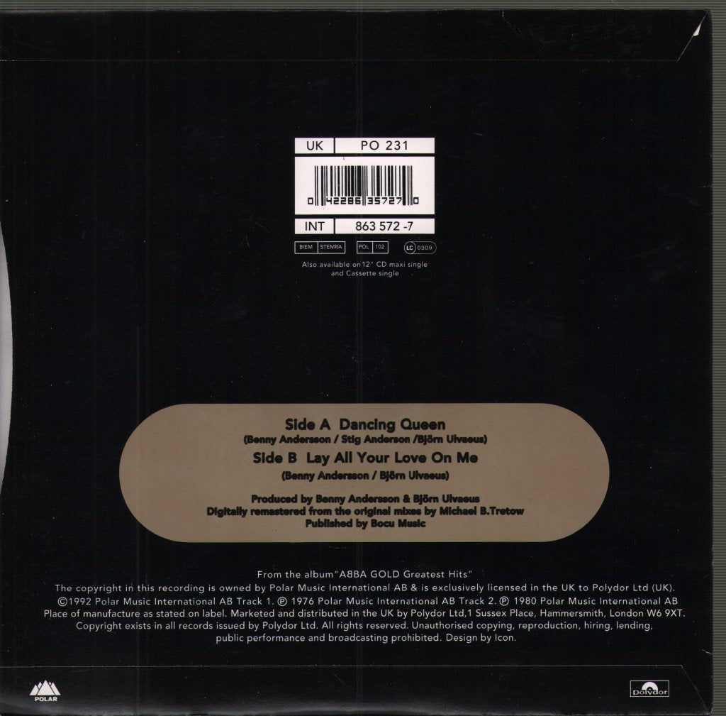 ABBA - Dancing Queen - 7 Inch