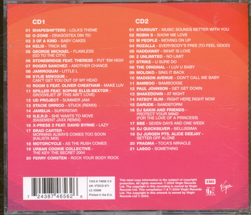 Various Artists - Best Dance Classics - Double Cd