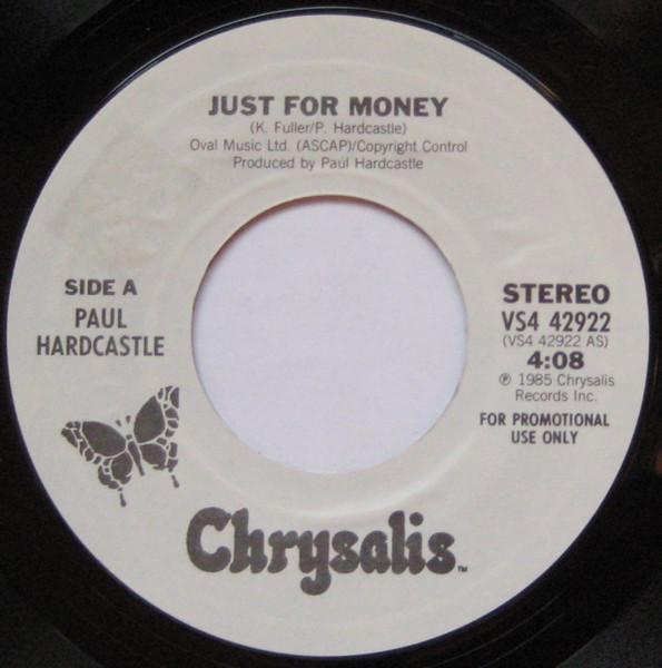 Paul Hardcastle - Just For Money - 7 Inch