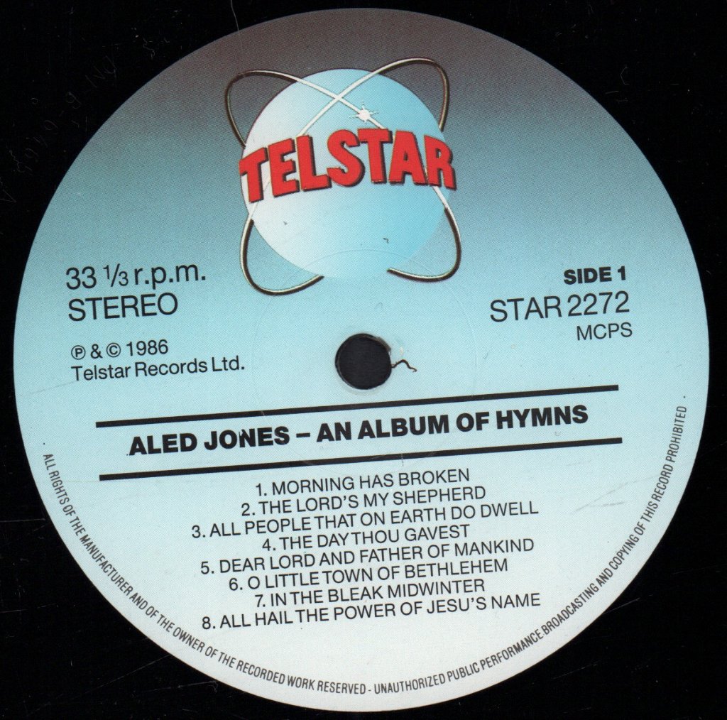 Aled Jones - An Album Of Hymns - Lp