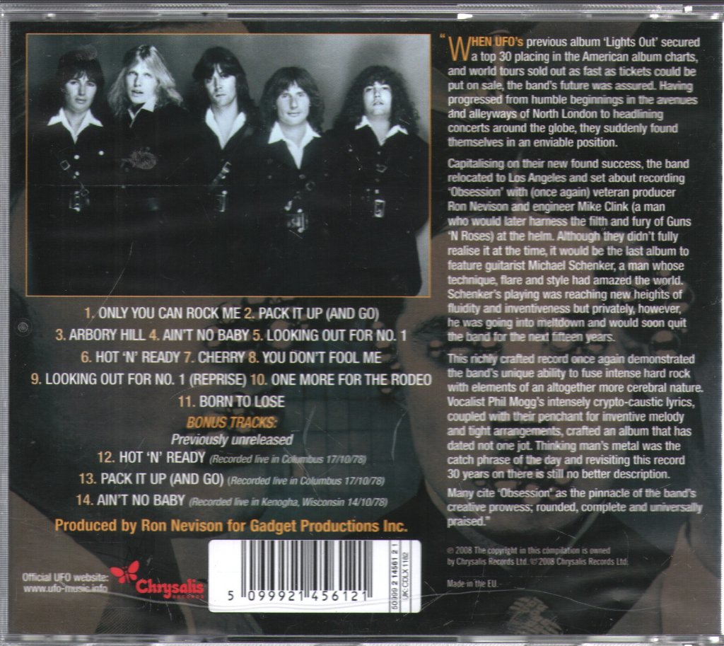 UFO - Obsession - Cd