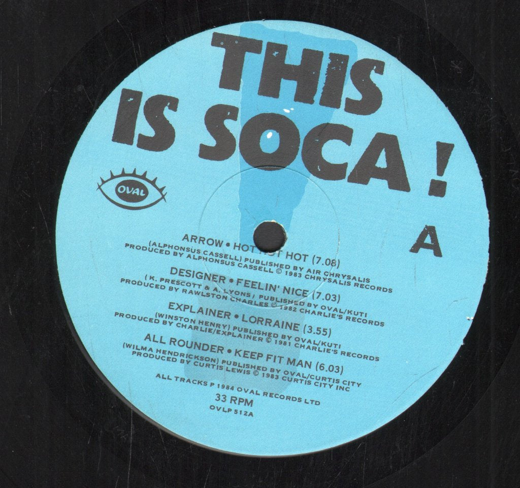 Various Artists - This Is Soca! '84 - Lp