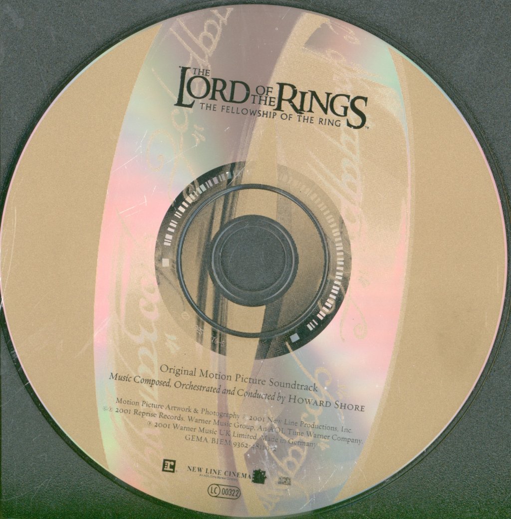 Howard Shore - Lord Of The Rings: The Fellowship Of The Ring (Original Motion Picture Soundtrack) - Cd