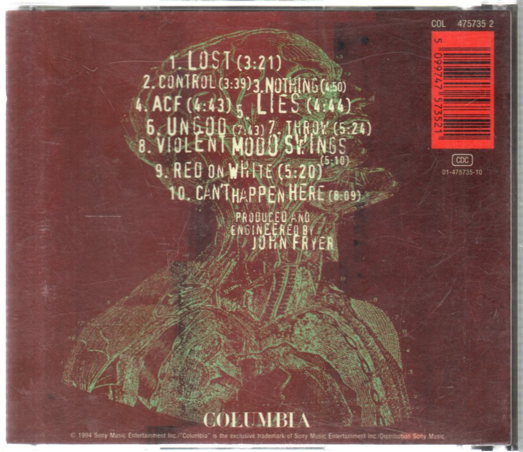 Stabbing Westward - Ungod - Cd