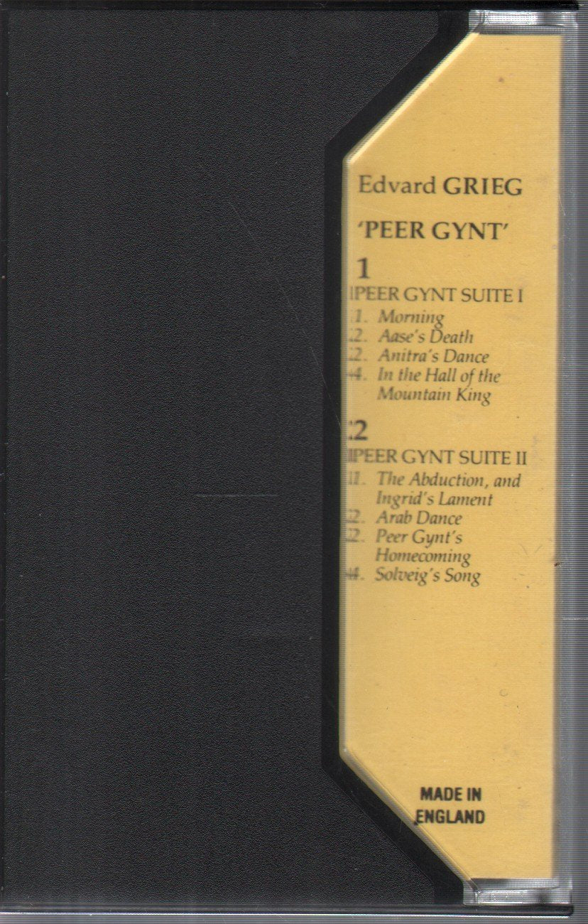 Edvard Grieg - Peer Gynt Suites I&II - Cassette