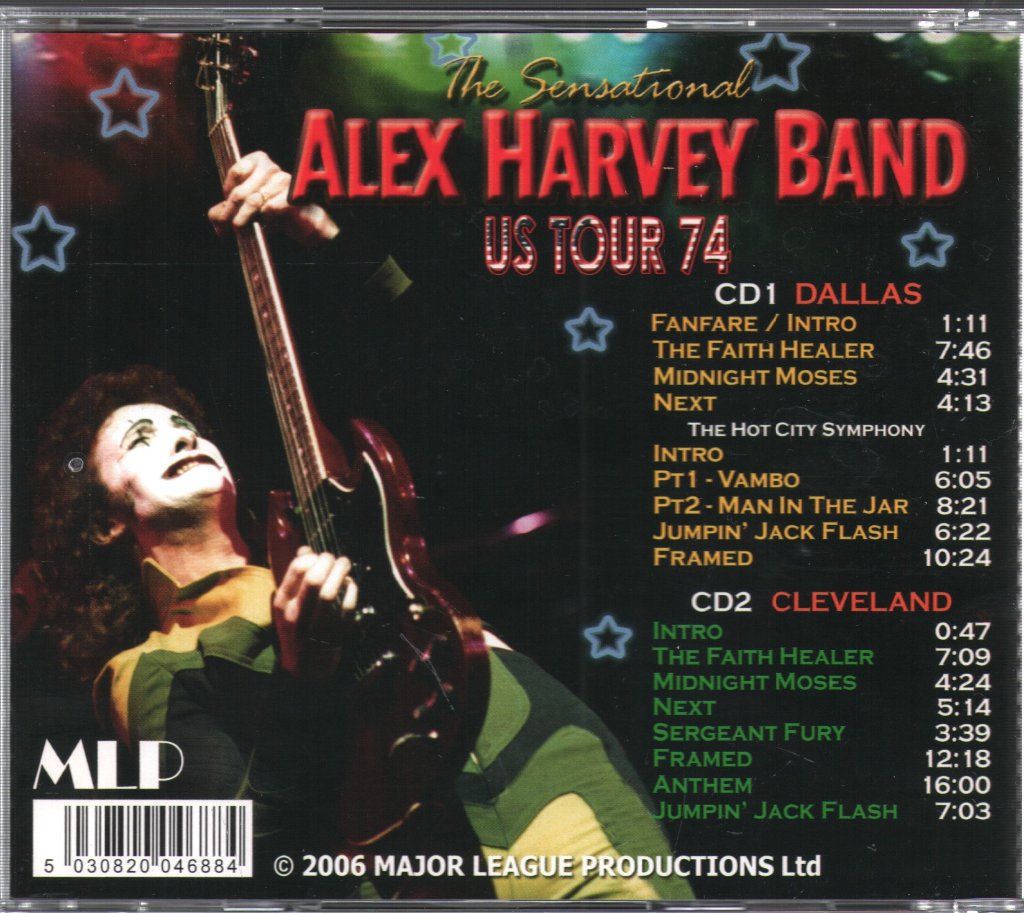 Sensational Alex Harvey Band - US Tour 74 - Double Cd