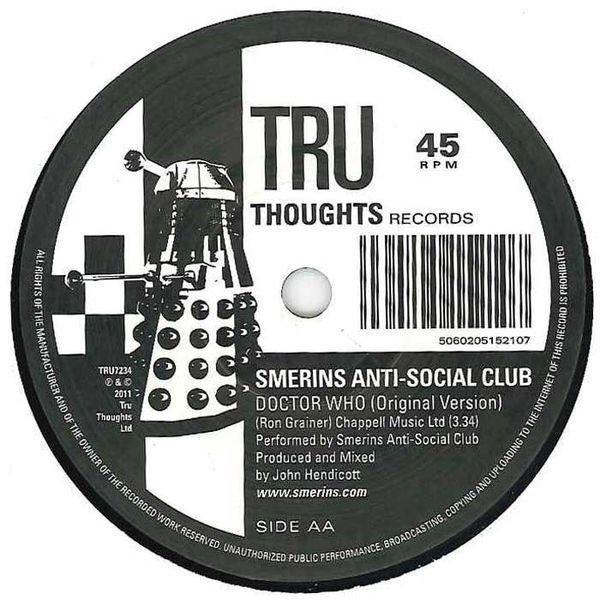 Smerins Anti-Social Club - Doctor Who - 7 Inch