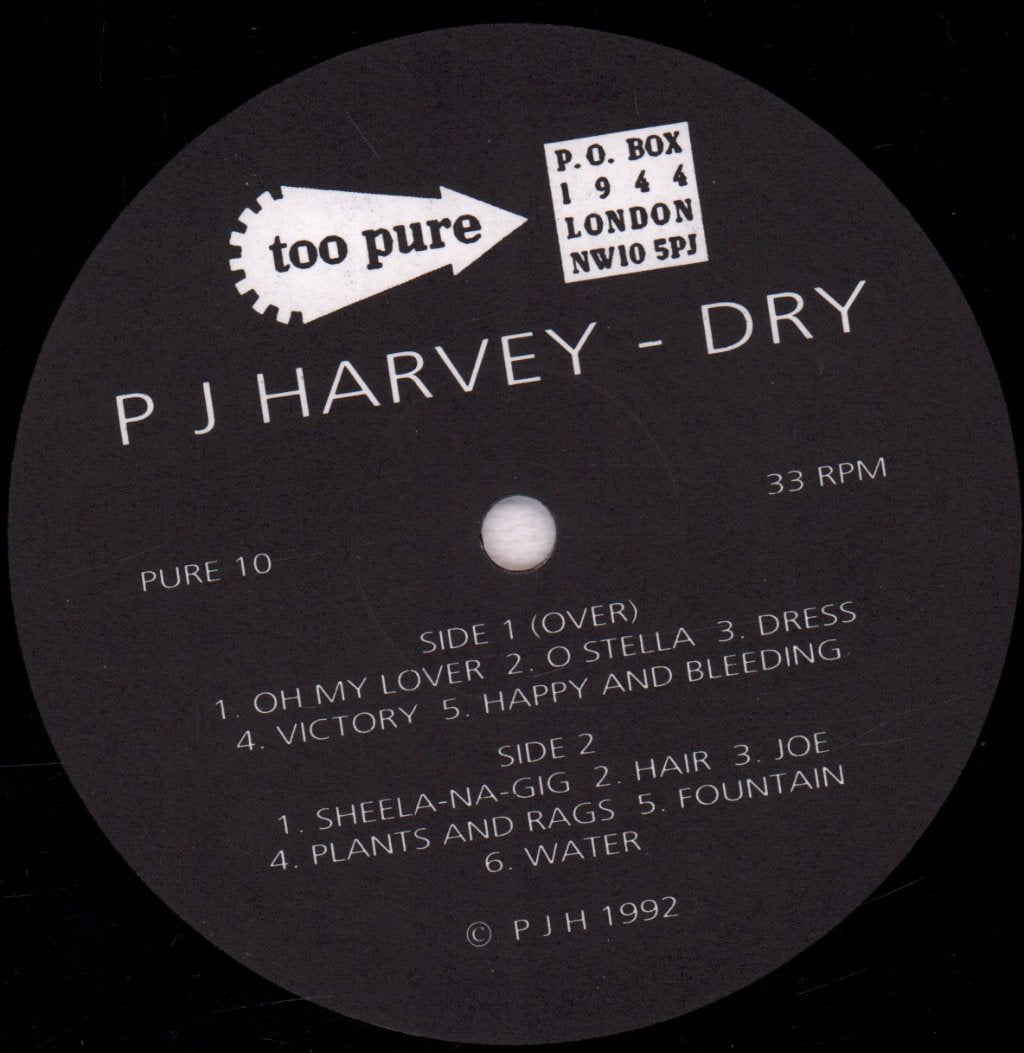 PJ Harvey - Dry - Double Lp