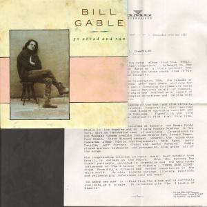 Bill Gable - Go Ahead And Run - 7 Inch