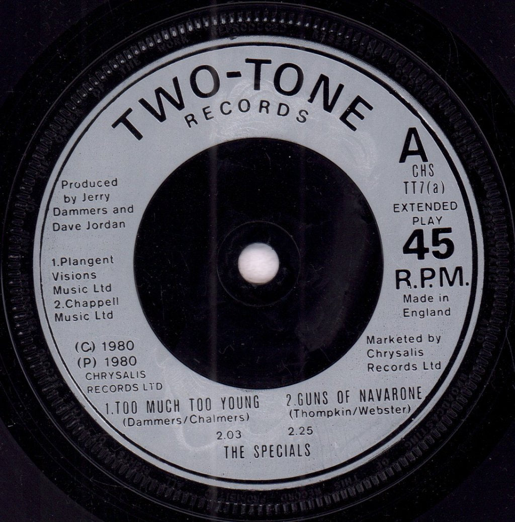 Special AKA - Too Much Too Young - 7 Inch