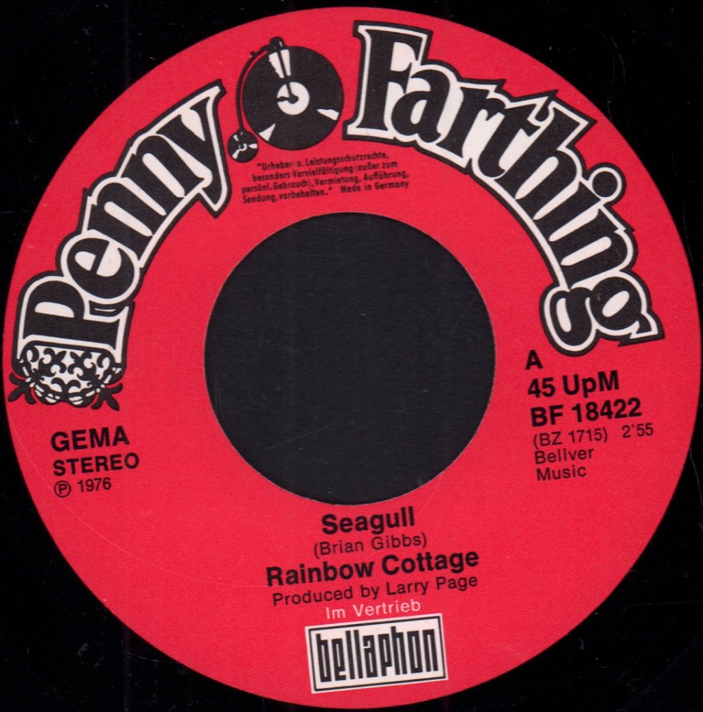 Rainbow Cottage - Seagull - 7 Inch