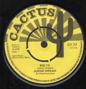 Judge Dread - Big 10 - 7 Inch