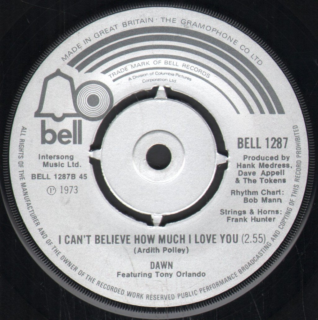 Dawn (70'S Artist) - Tie A Yellow Ribbon Round The Ole Oak Tree - 7 Inch