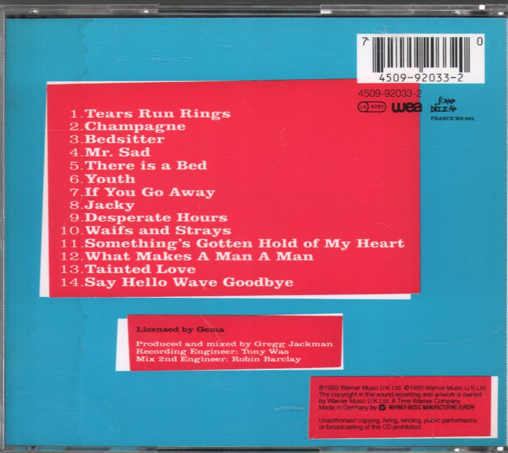 Marc Almond - 12 Years Of Tears - Cd