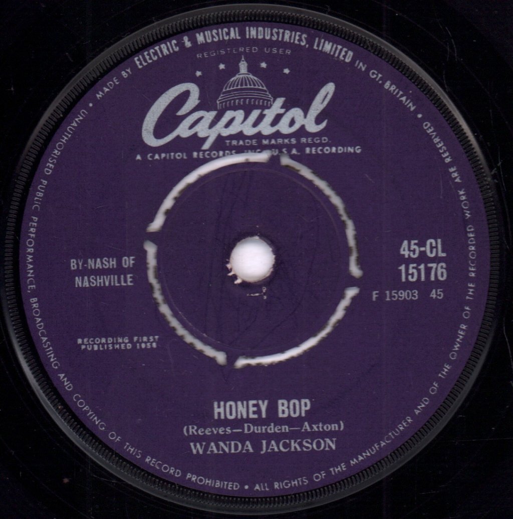 Wanda Jackson - Mean Mean Man - 7 Inch
