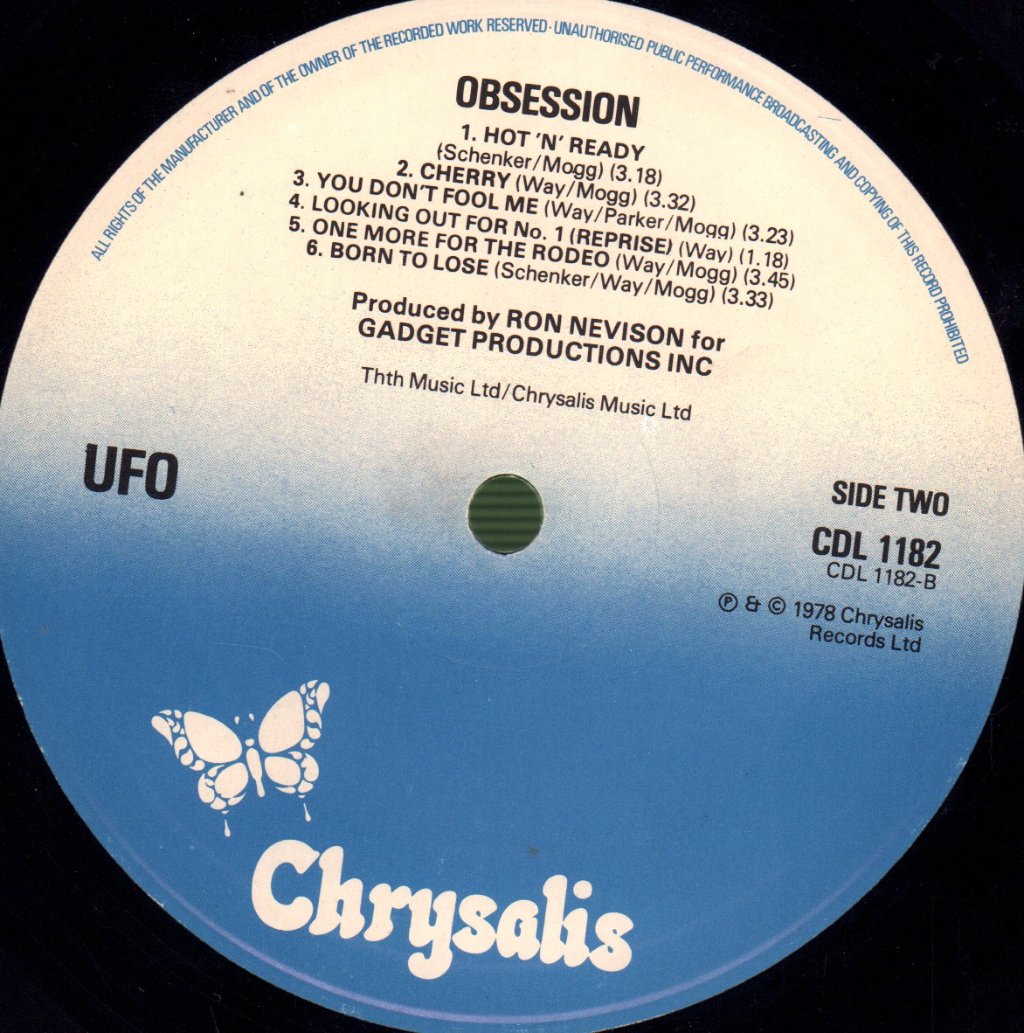 UFO - Obsession - Lp