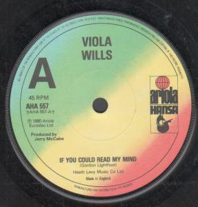 Viola Wills - If You Could Read My Mind - 7 Inch