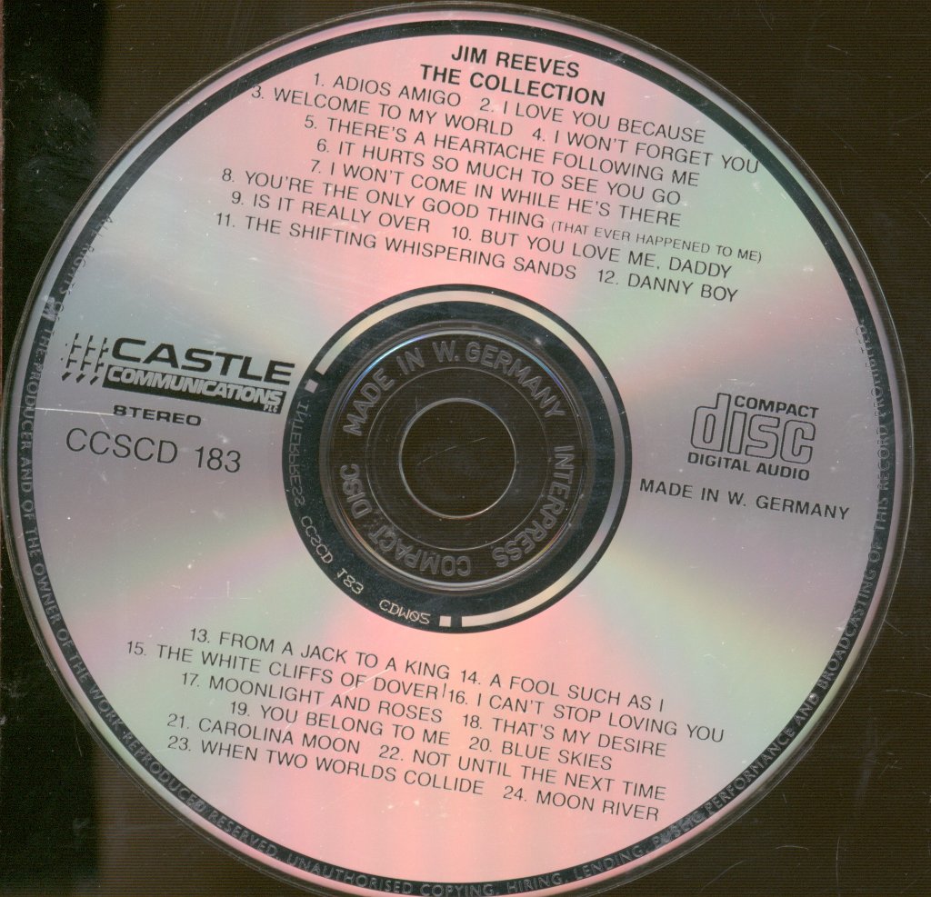 Jim Reeves - Collection - Cd