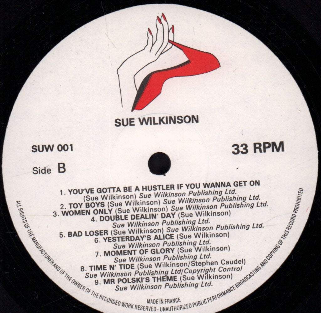Sue Wilkinson - Looking For Cover - Lp