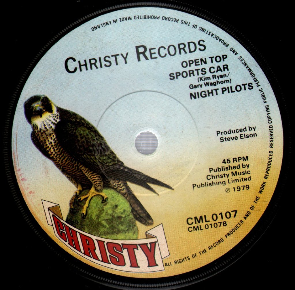 Night Pilots - Dancing With Myself - 7 Inch
