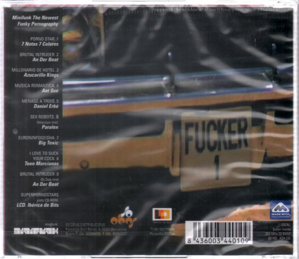 Various Artists - Superporno Stars - Cd