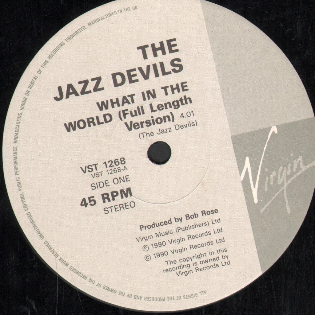 Jazz Devils - What In The World - 12 Inch