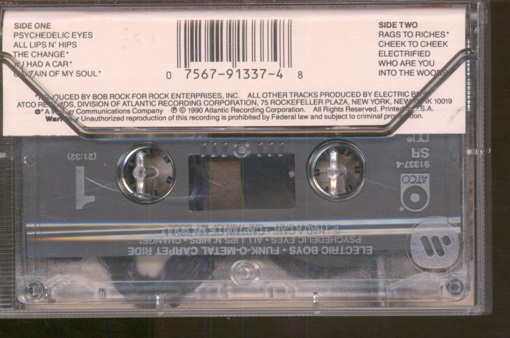 Electric Boys - Funk-o-Metal Carpet Ride - Cassette