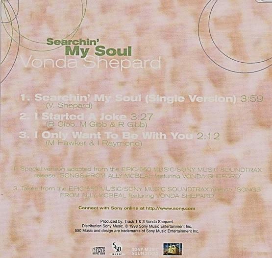 Vonda Shepard - Searchin' My Soul - Cd