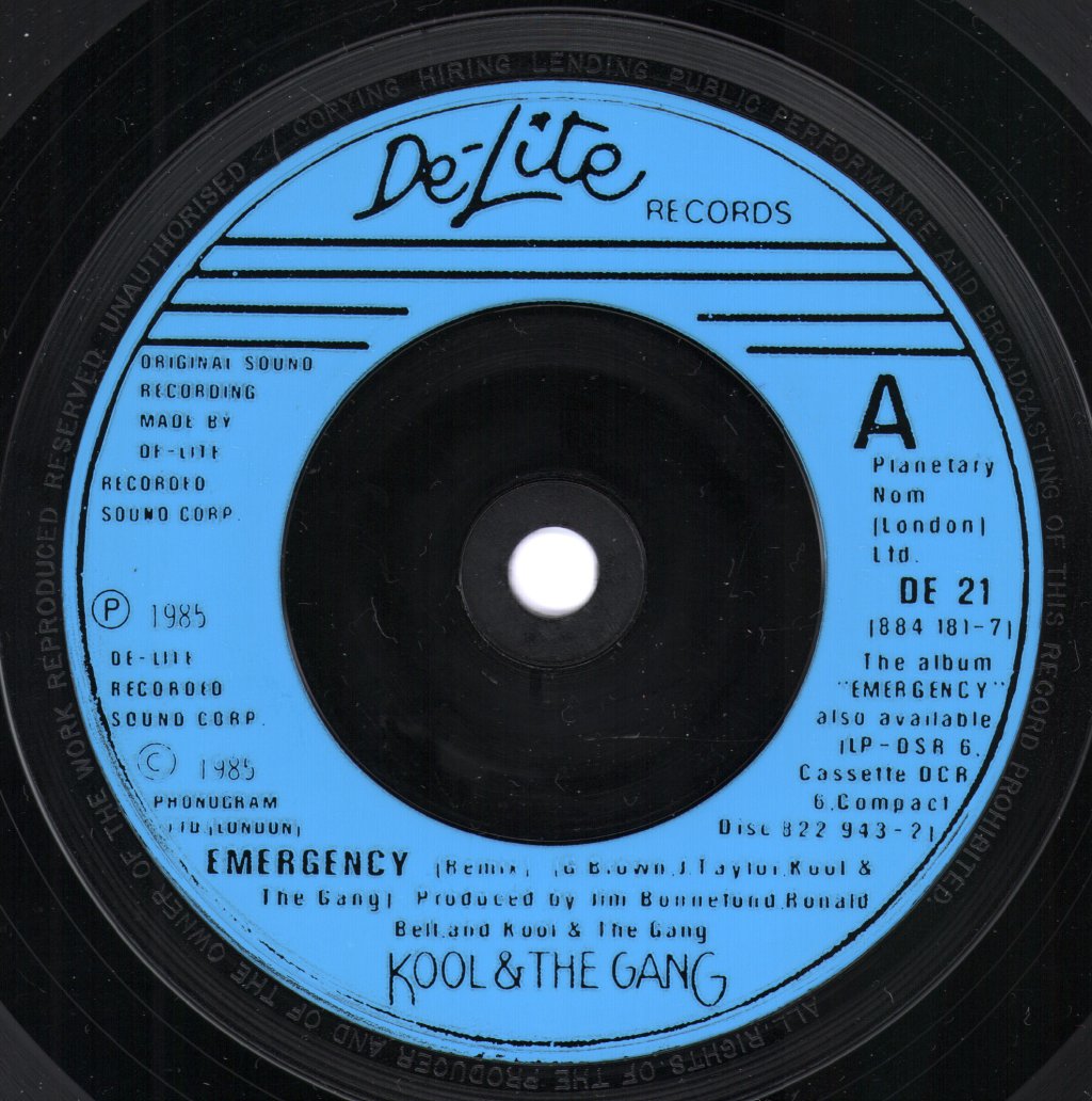Kool And The Gang - Emergency - 7 Inch