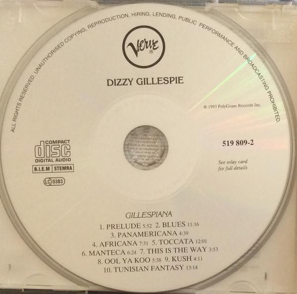 Dizzy Gillespie - Gillespiana And Carnegie Hall Concert - Cd