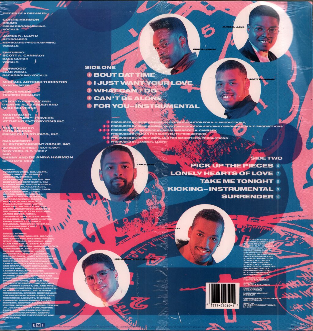 Pieces Of A Dream (Us Group) - Bout Dat Time - Lp