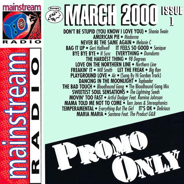 Various Artists - Promo Only Mainstream Radio: March 2000 Issue 1 - Cd