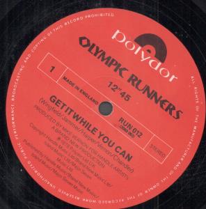 Olympic Runners - Get It While You Can - 12 Inch