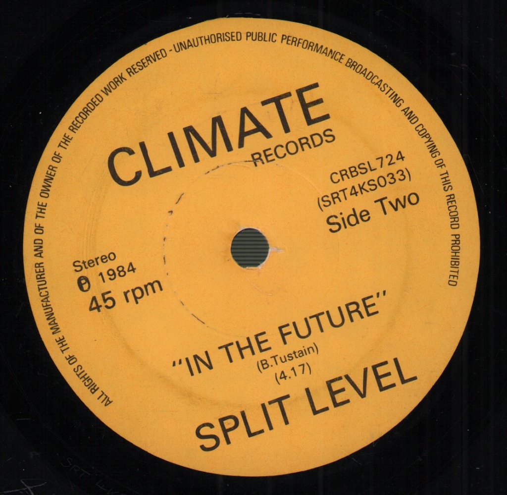 Split Level - Girl / In The Future - 7 Inch