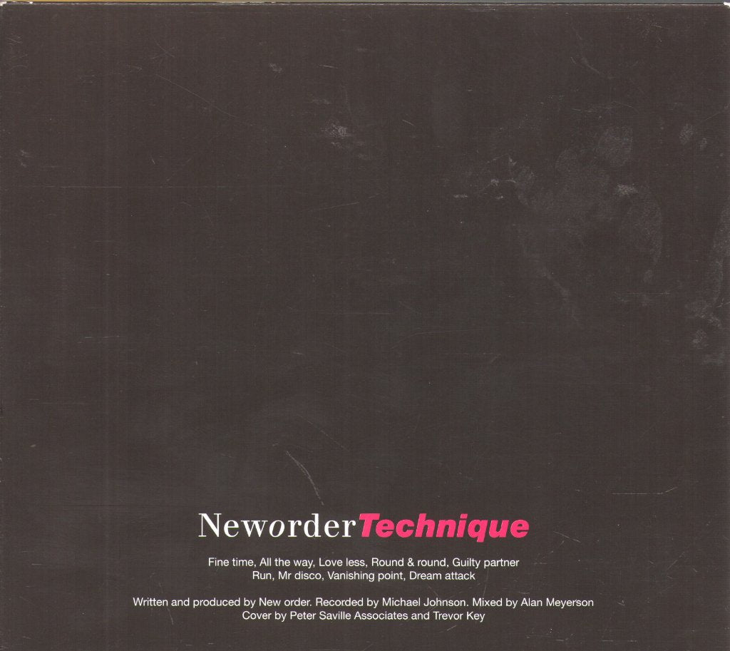 New Order - Technique - Double Cd