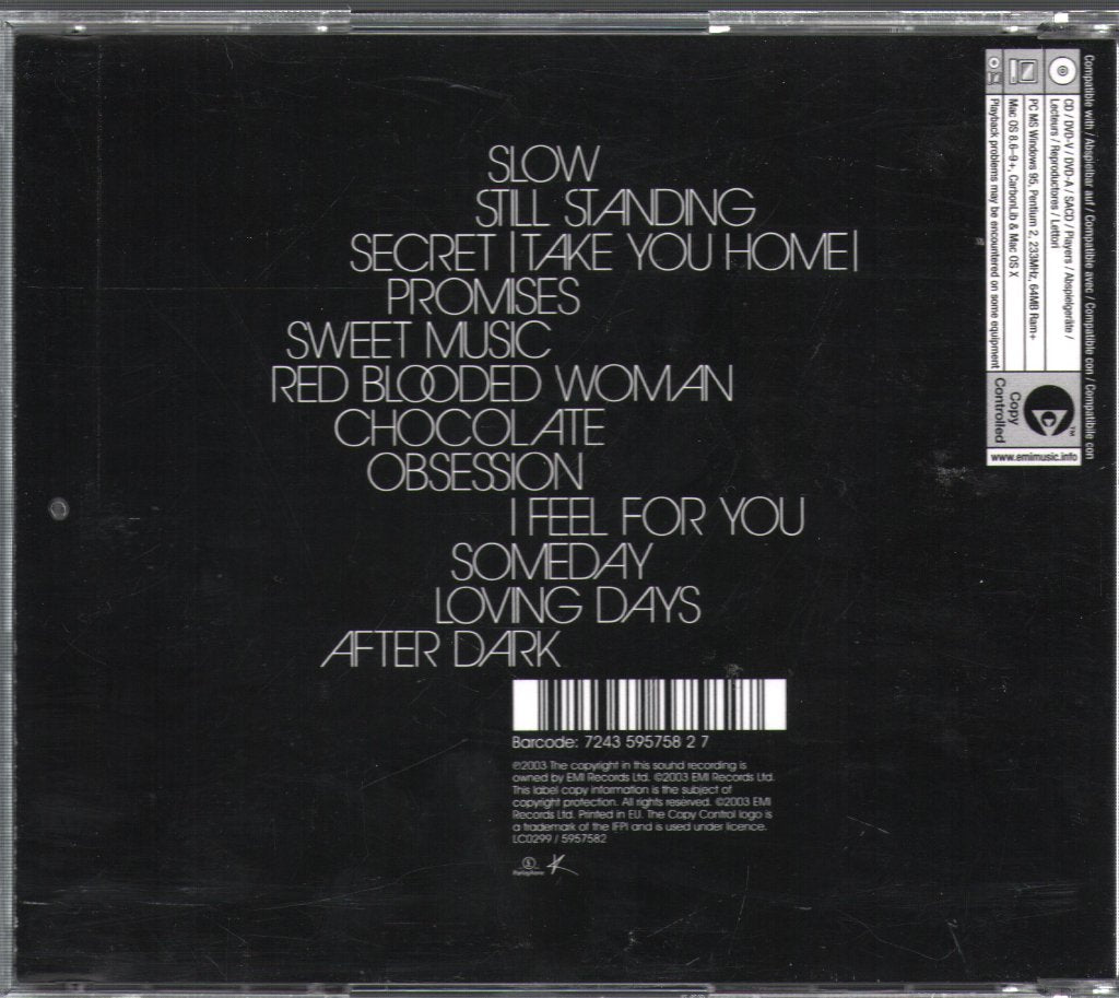 Kylie Minogue - Body Language - Cd