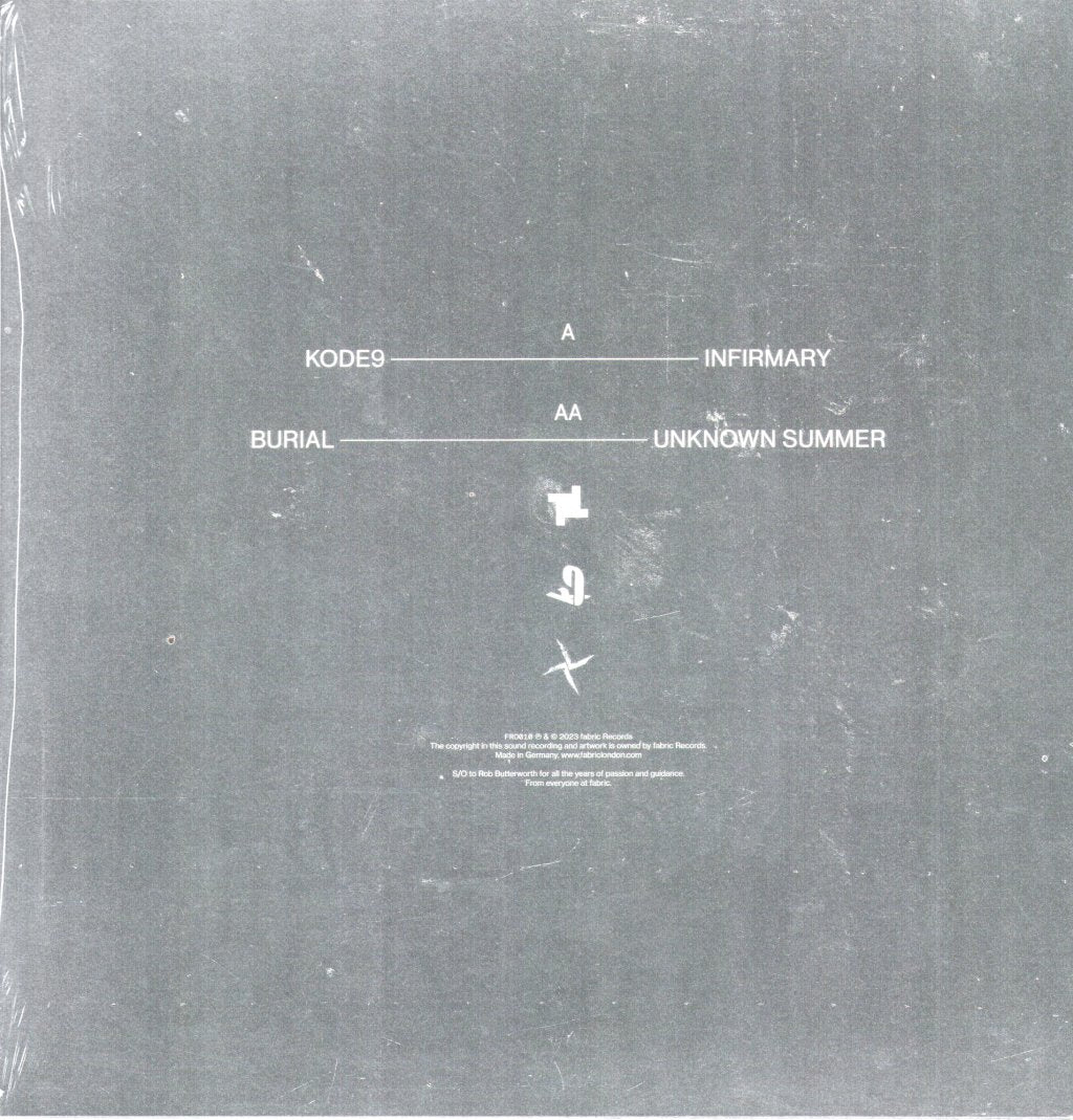 Kode 9 & Burial - Infirmary / Unknown Summer - 12 Inch