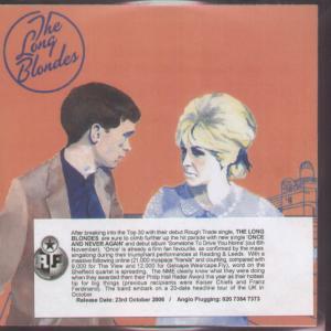 Long Blondes - Once And Never Again - Cdr