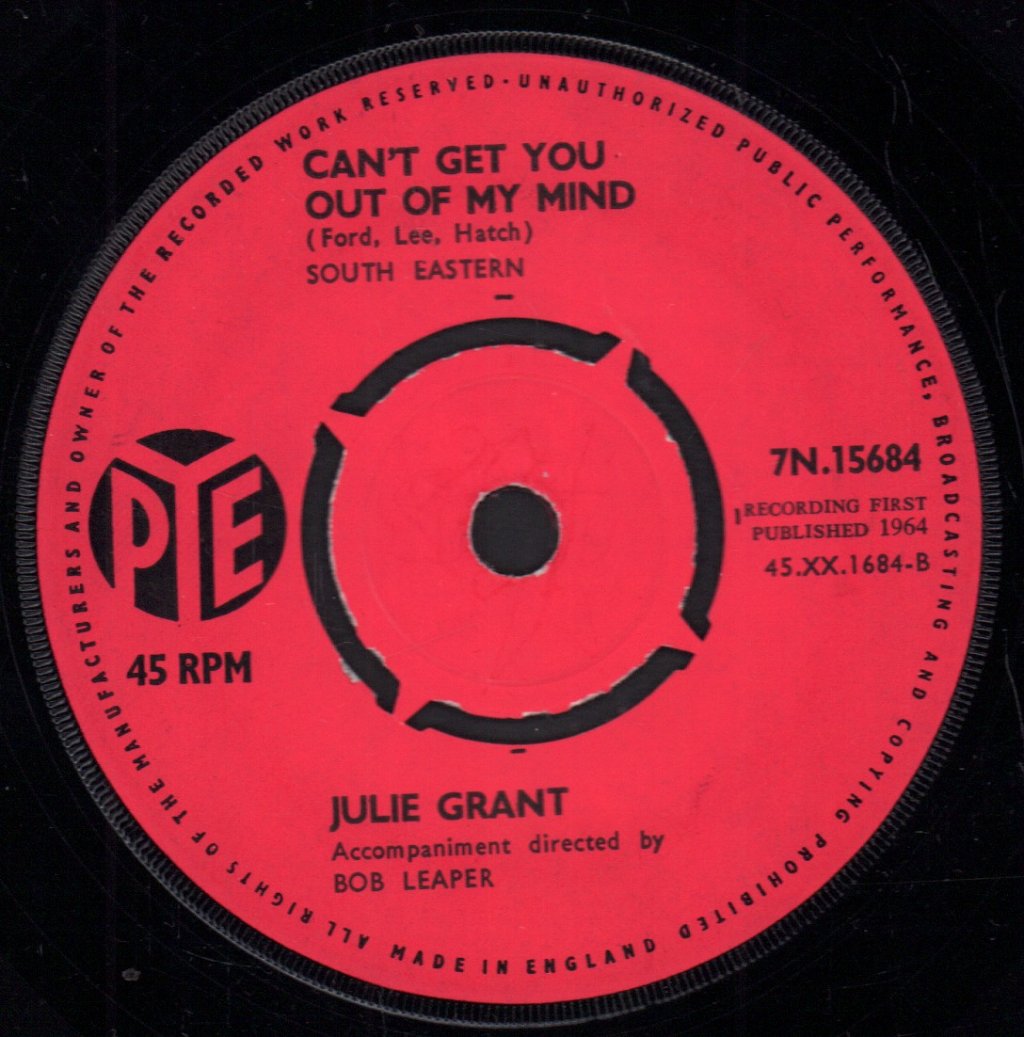 Julie Grant - Come To Me - 7 Inch