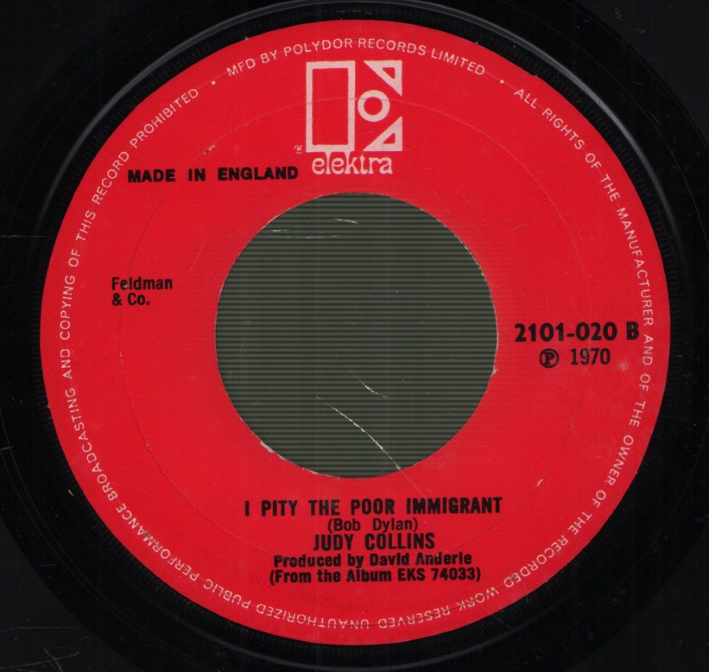 Judy Collins - Amazing Grace - 7 Inch