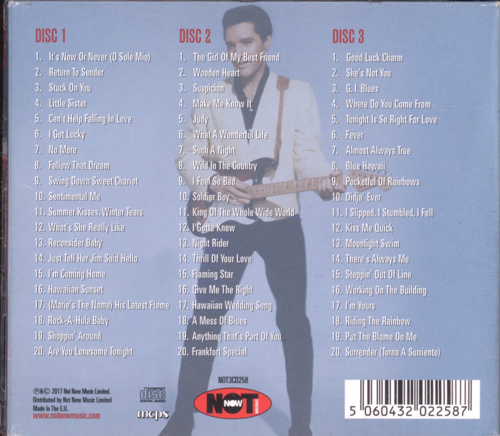 Elvis Presley - Elvis In The '60s - Cd Set