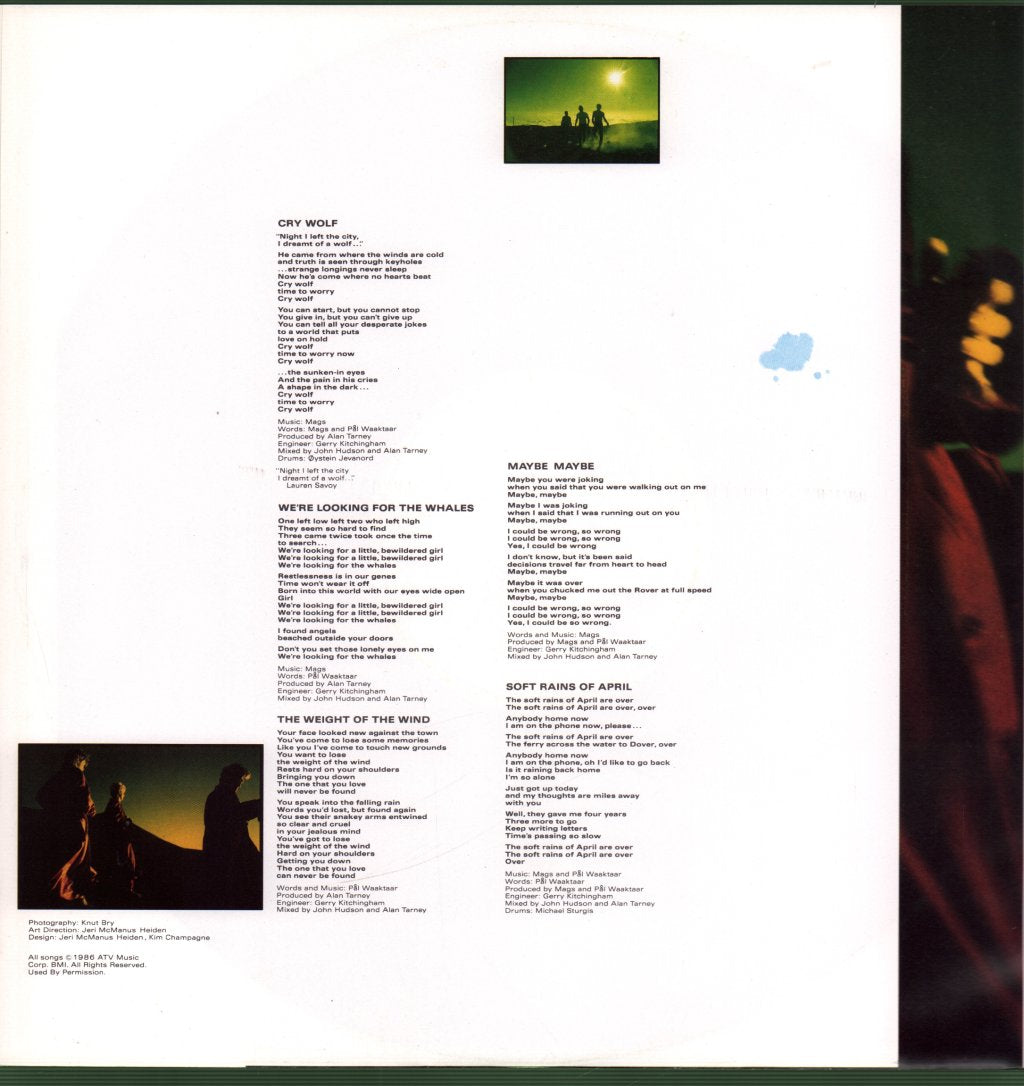 A-Ha - Scoundrel Days - Lp