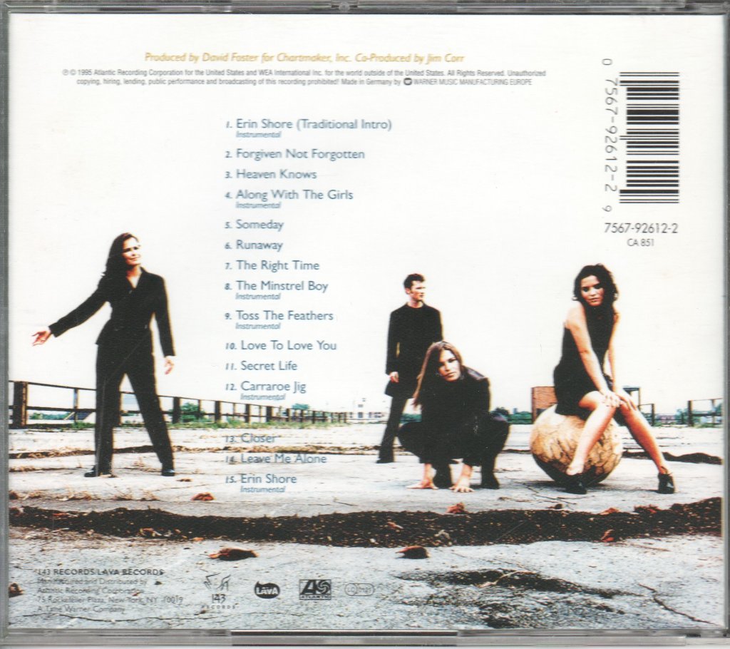 Corrs - Forgiven, Not Forgotten - Cd