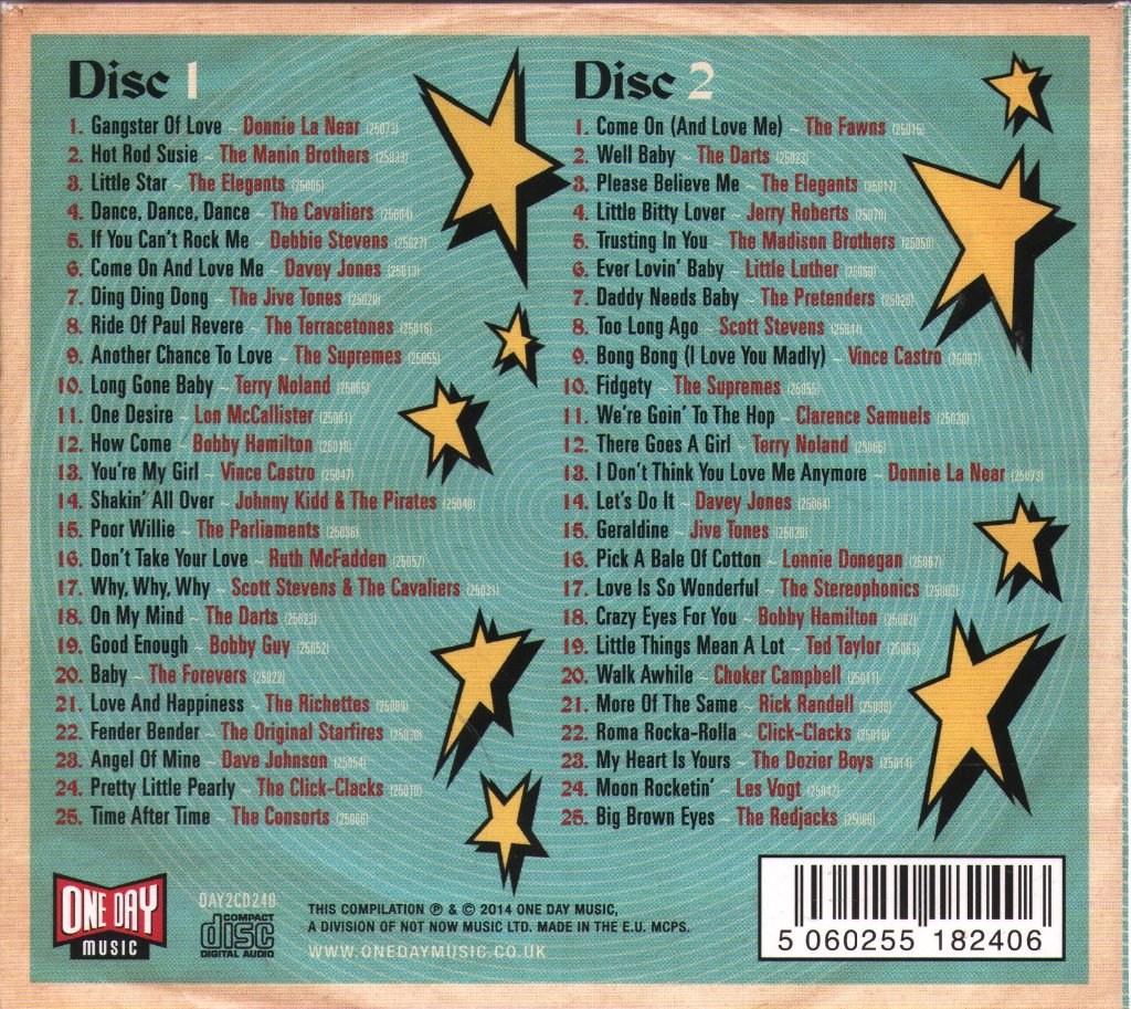 Various Artists - Gangster Of Love: The Apt Records Story 1958-1962 - Double Cd