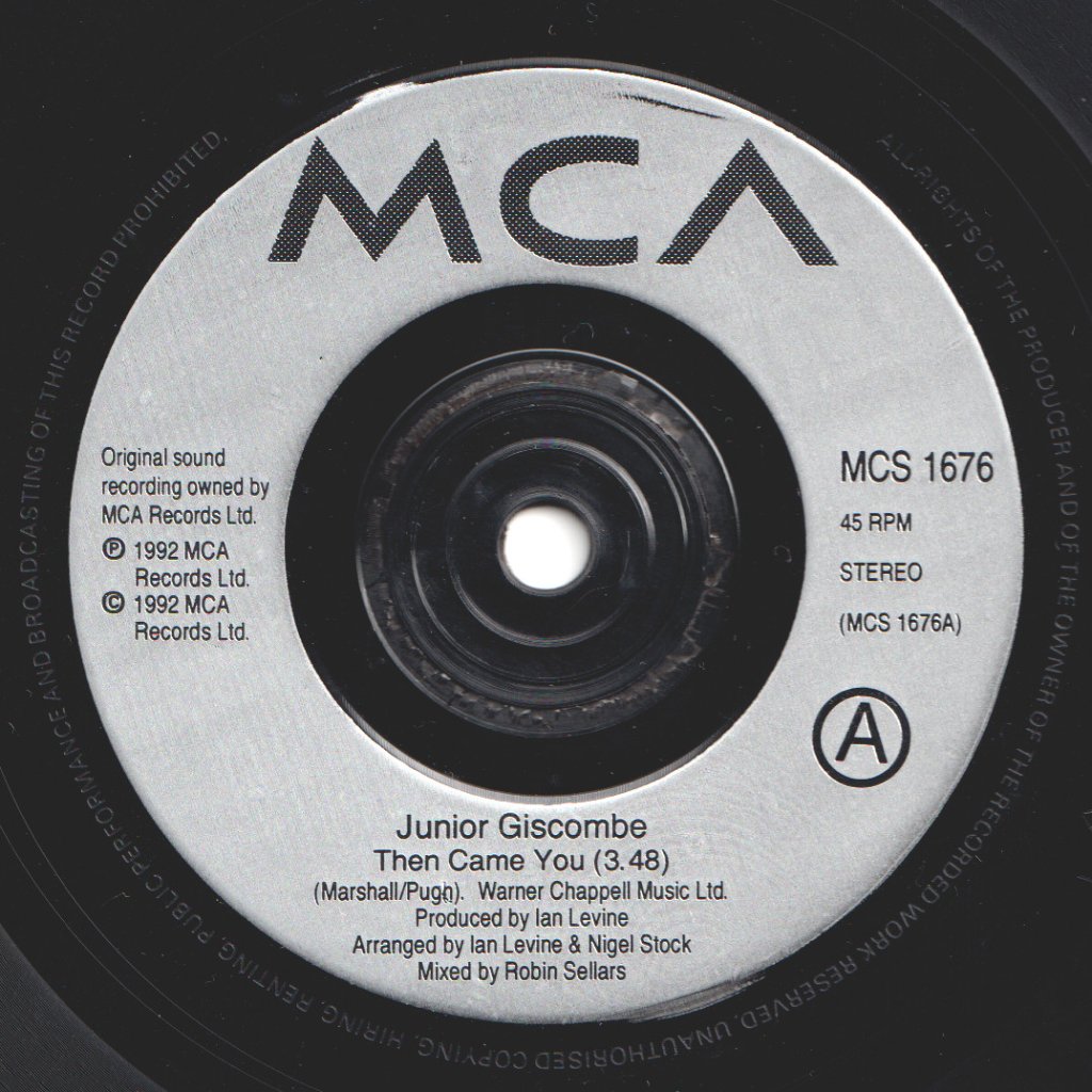 Junior - Then Came You - 7 Inch