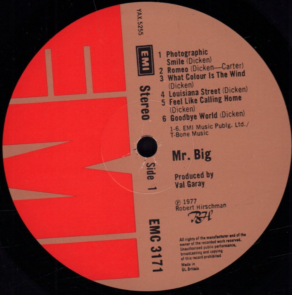 Mr Big (70'S Group) - Mr Big - Lp