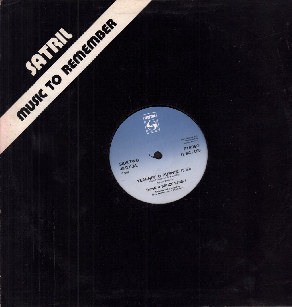 Dunn And Bruce Street - Shout For Joy - 12 Inch